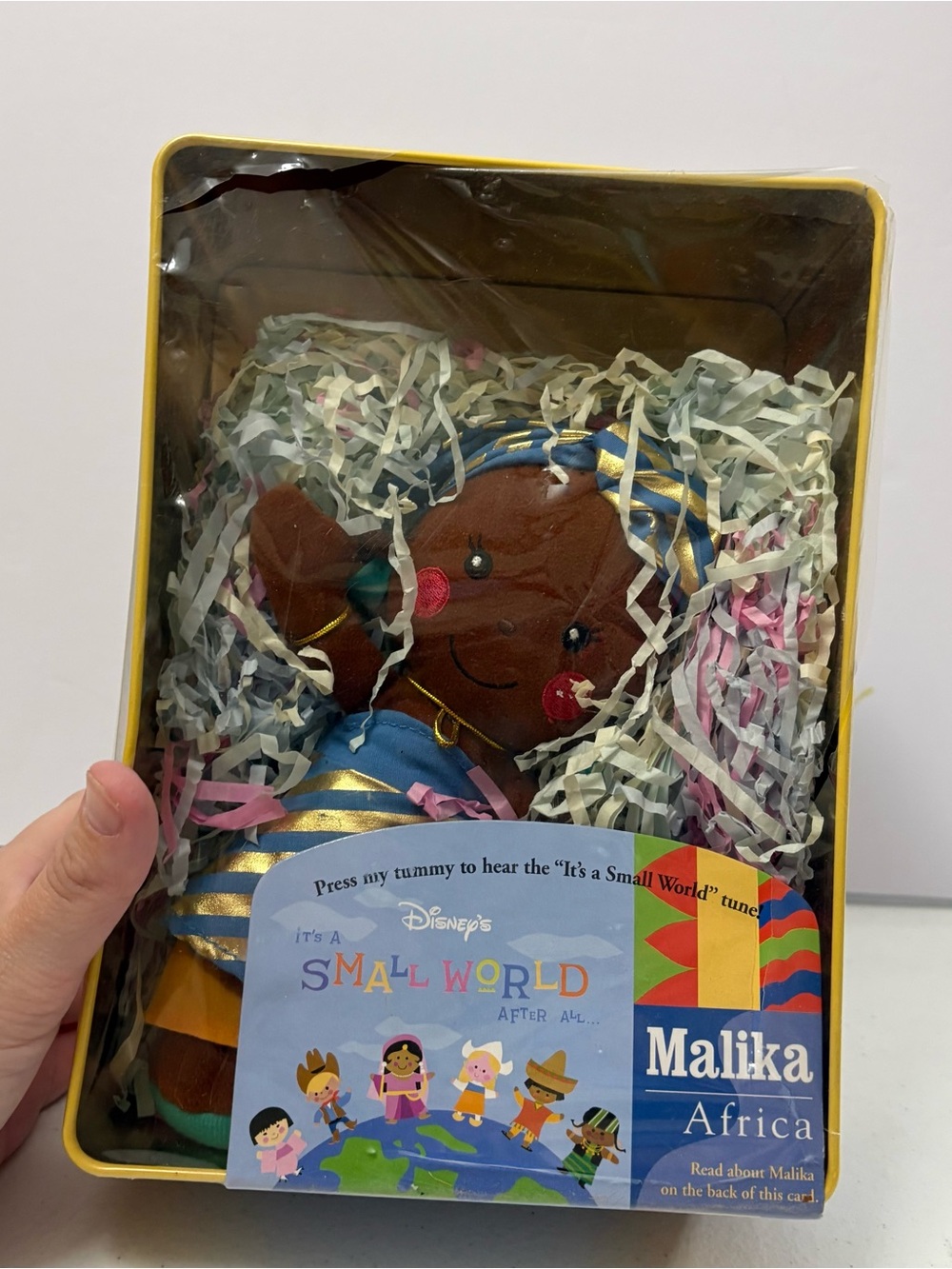 Disney’s It's a Small World After All Africa Malika Rag Doll with Tin Case
